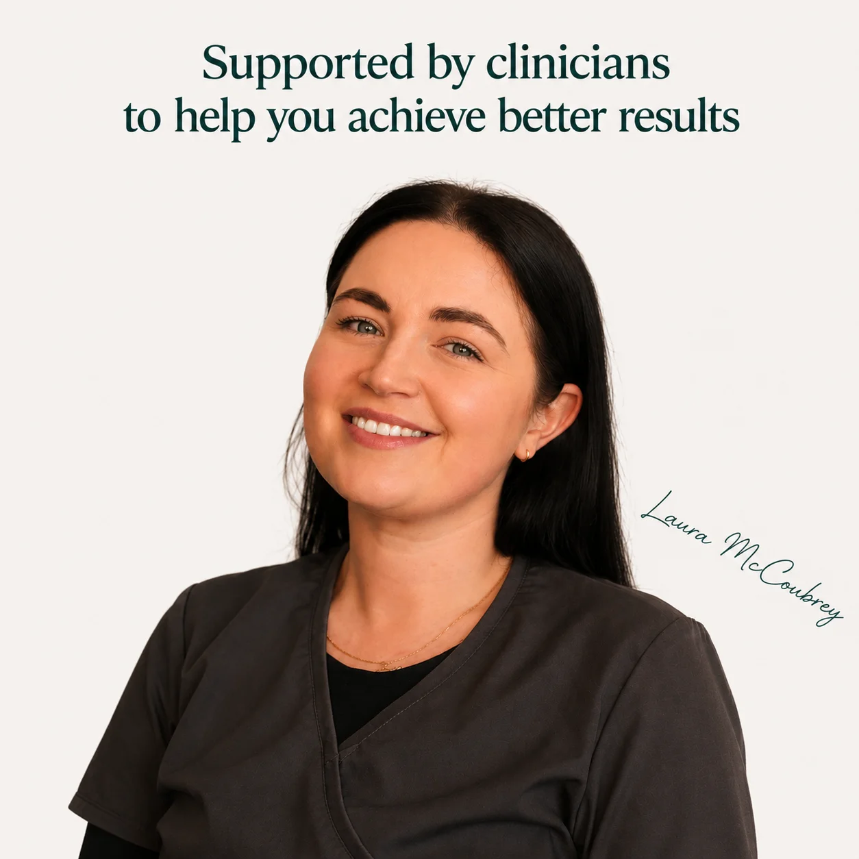 Curely clinician Laura McCoubrey